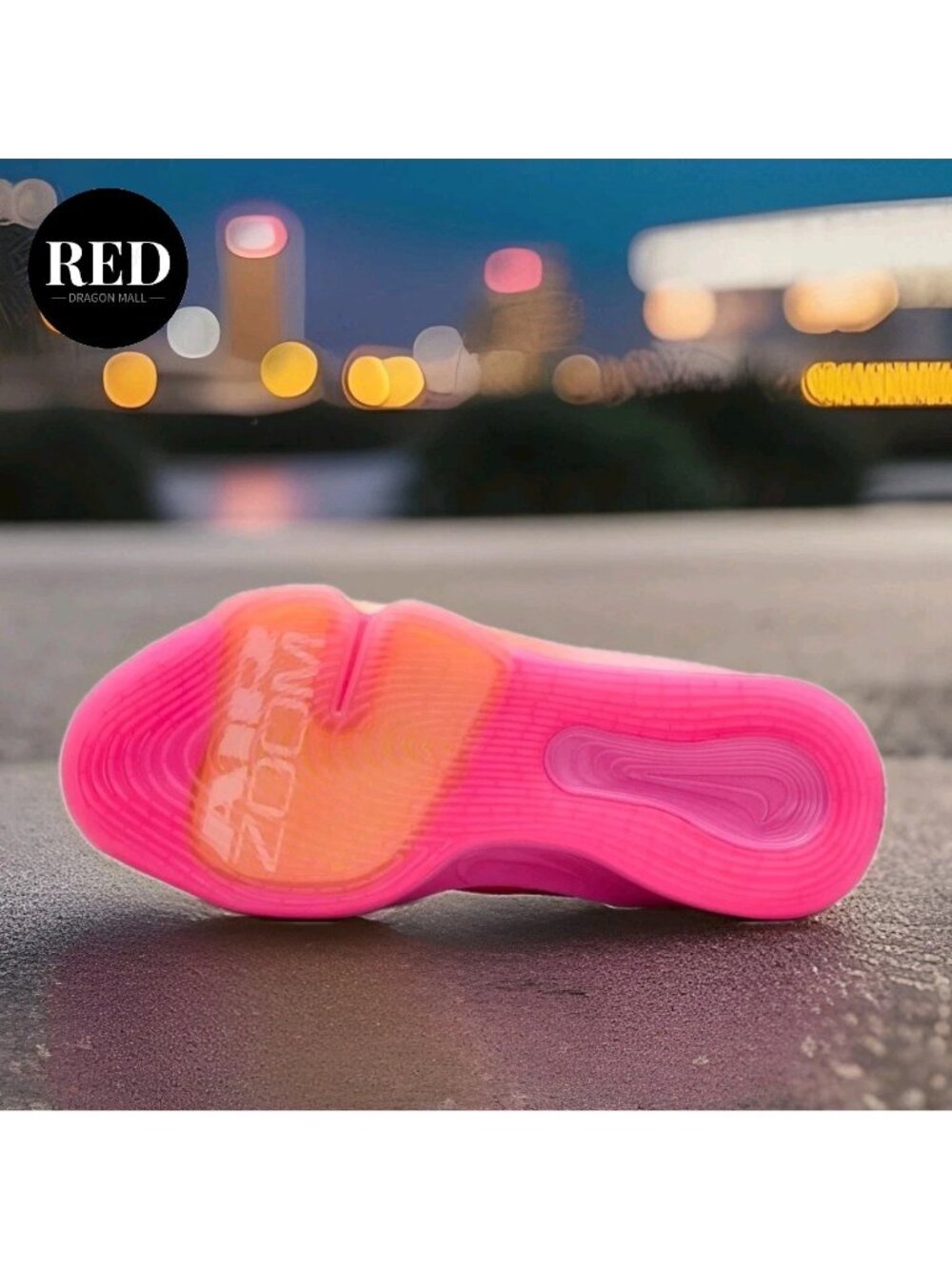 Nike G.T. Hustle 3 Hyper Pink White Vivid Grape Shoes HV2000-601 - Women's 11 - Picture 6 of 10